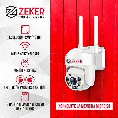 Imagen 2 del producto Pack x3 Cámara de Seguridad Wifi Impermeable 2MP 5G