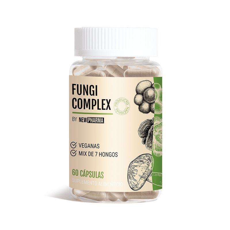 NEWPHARMA - Fungi Complex - Cápsulas 60 Unidades