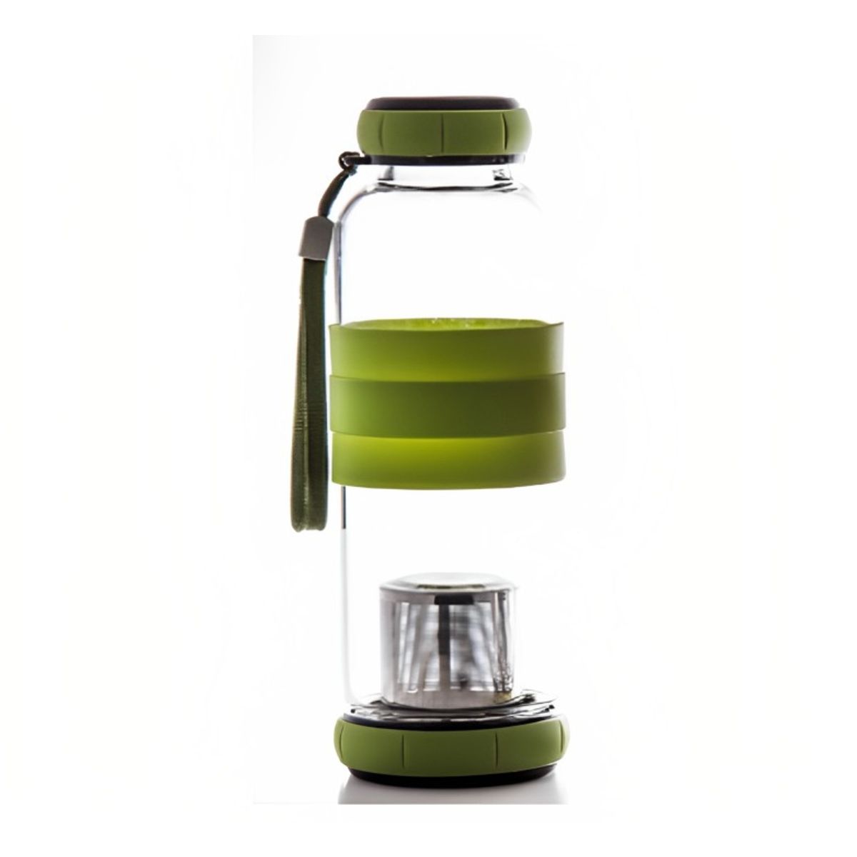 OEM - Botella c infusor 420ml Color Verde