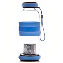 OEM - Botella c infusor 420ml Color Azul