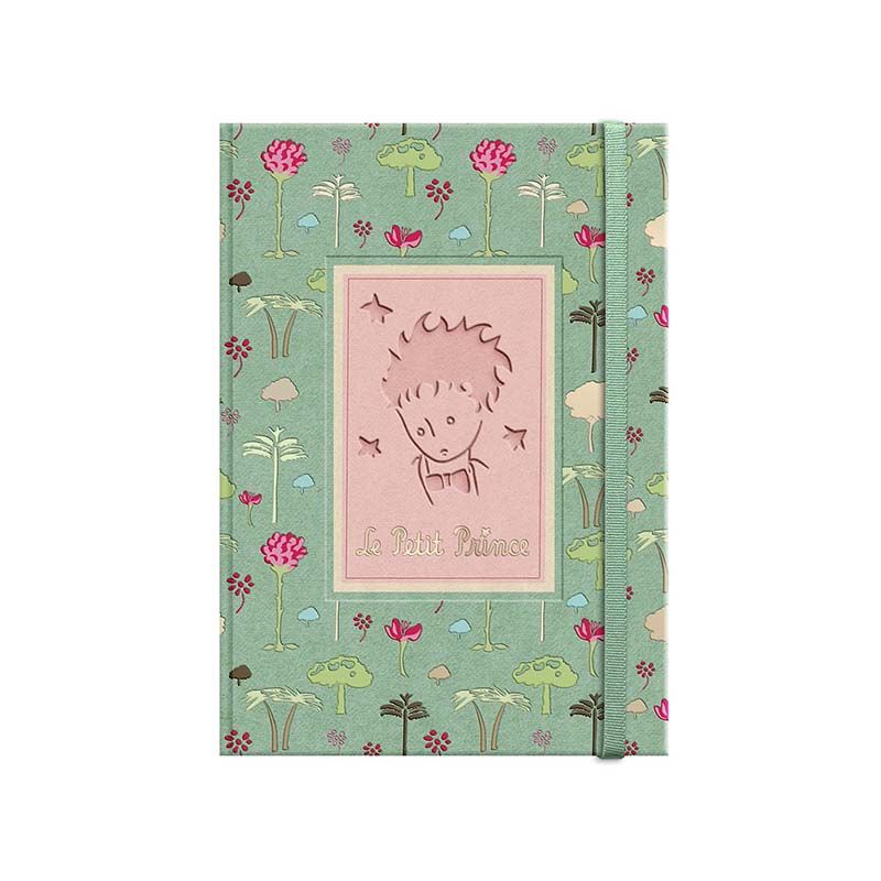 GENERICO - Libreta Tapa dura Mediana Principito entre Rosas y Baobabs
