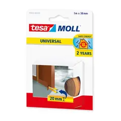 TESA - AISLANTE FRIO PUERTA FLEXIBLE CAFE 38MM X 1MTS