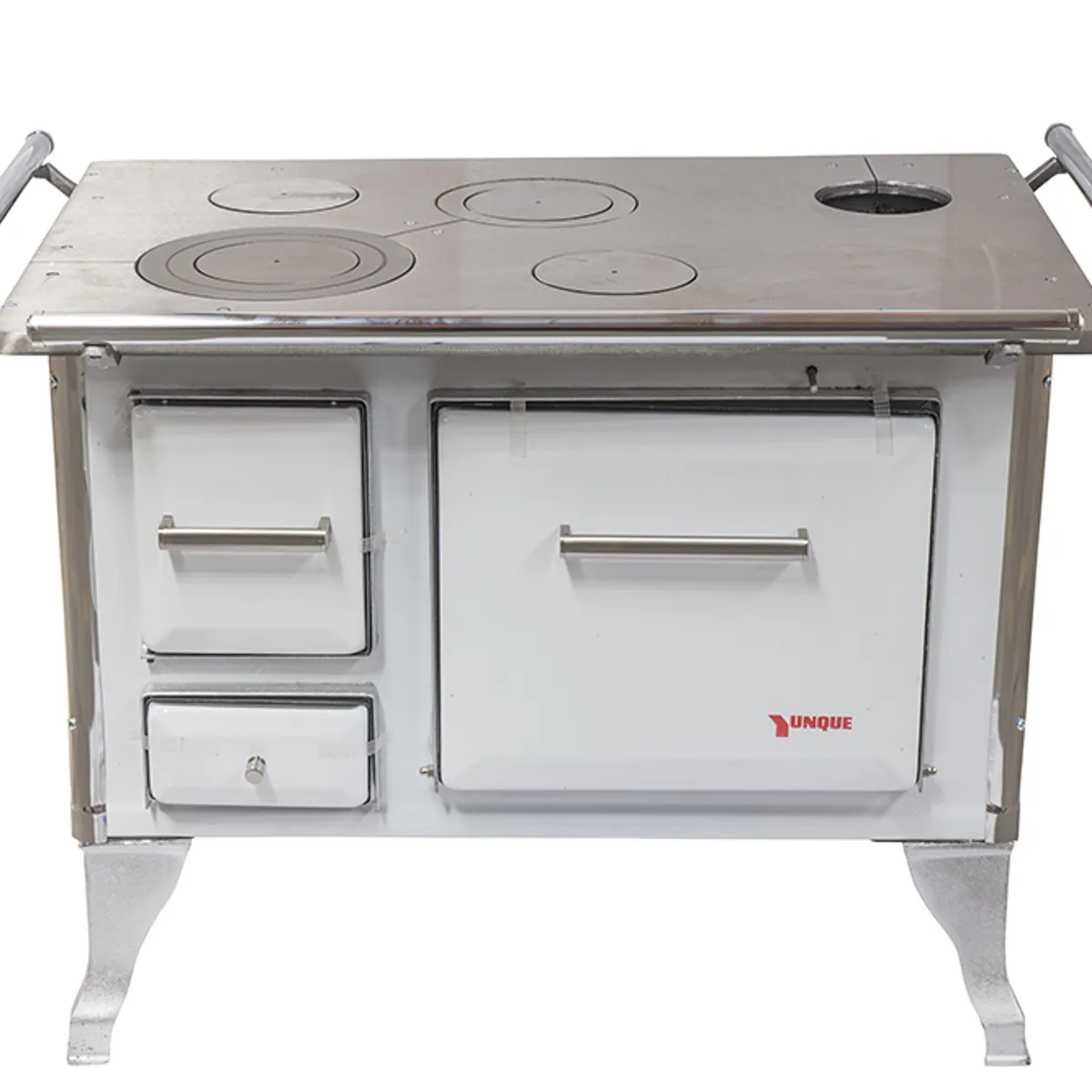 YUNQUE - Cocina leña yunque 90x60 blanco