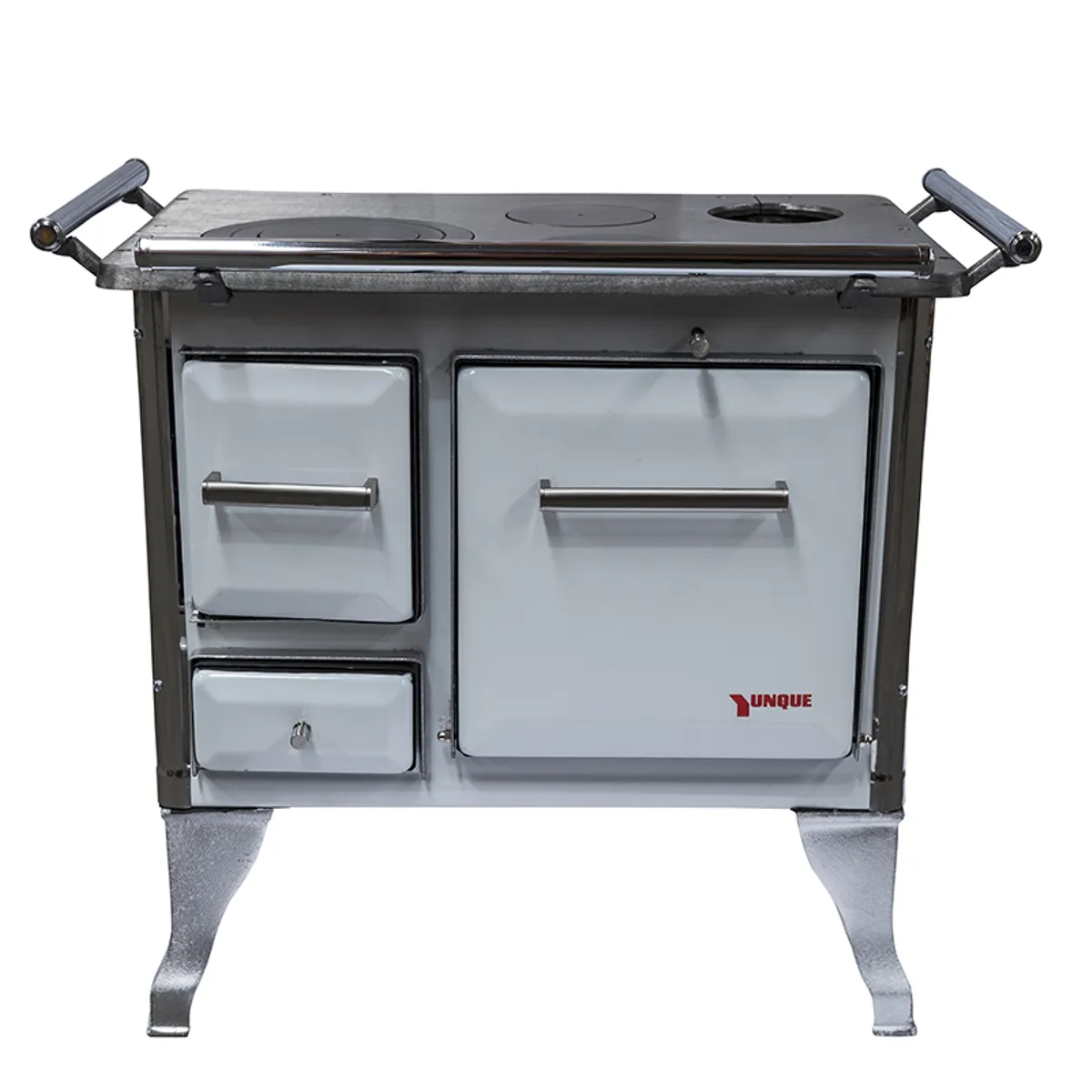 YUNQUE - Cocina leña yunque 70x46 blanco