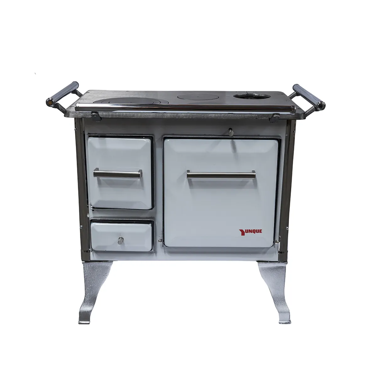 YUNQUE - Cocina leña yunque 70x46 blanco