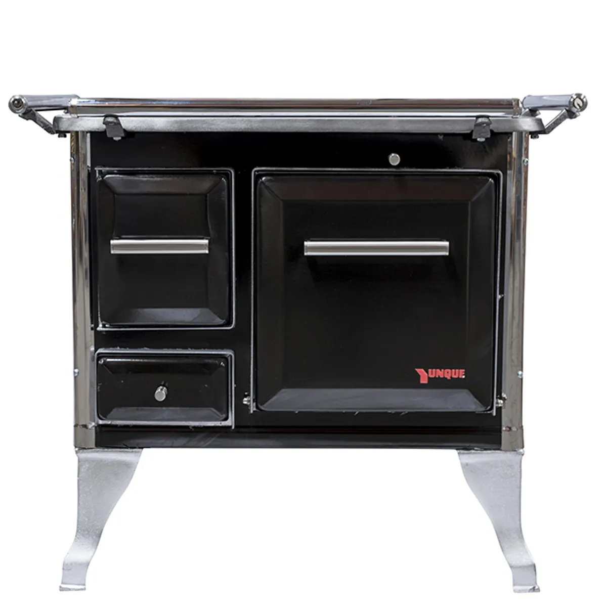 YUNQUE - Cocina leña yunque 70x56 negra