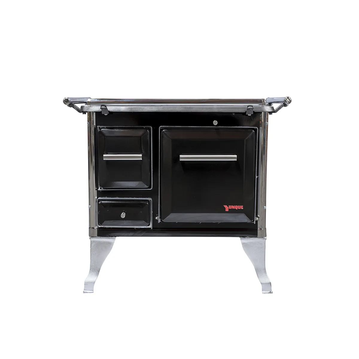 YUNQUE - Cocina leña yunque 70x56 negra