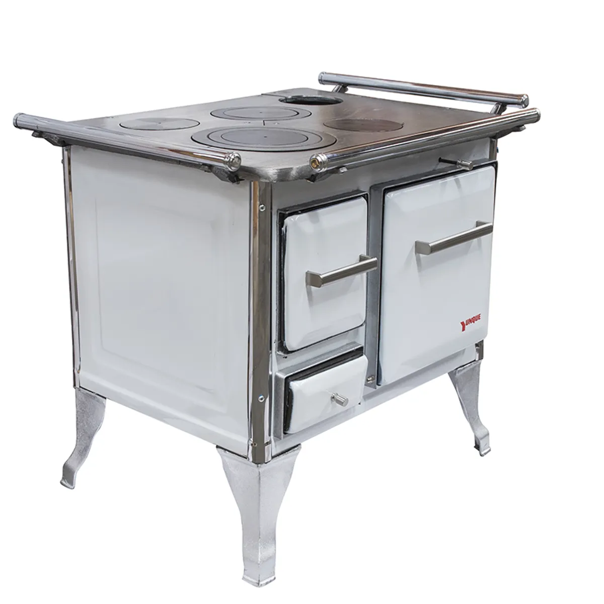 YUNQUE - Cocina leña yunque 70x56 blanca