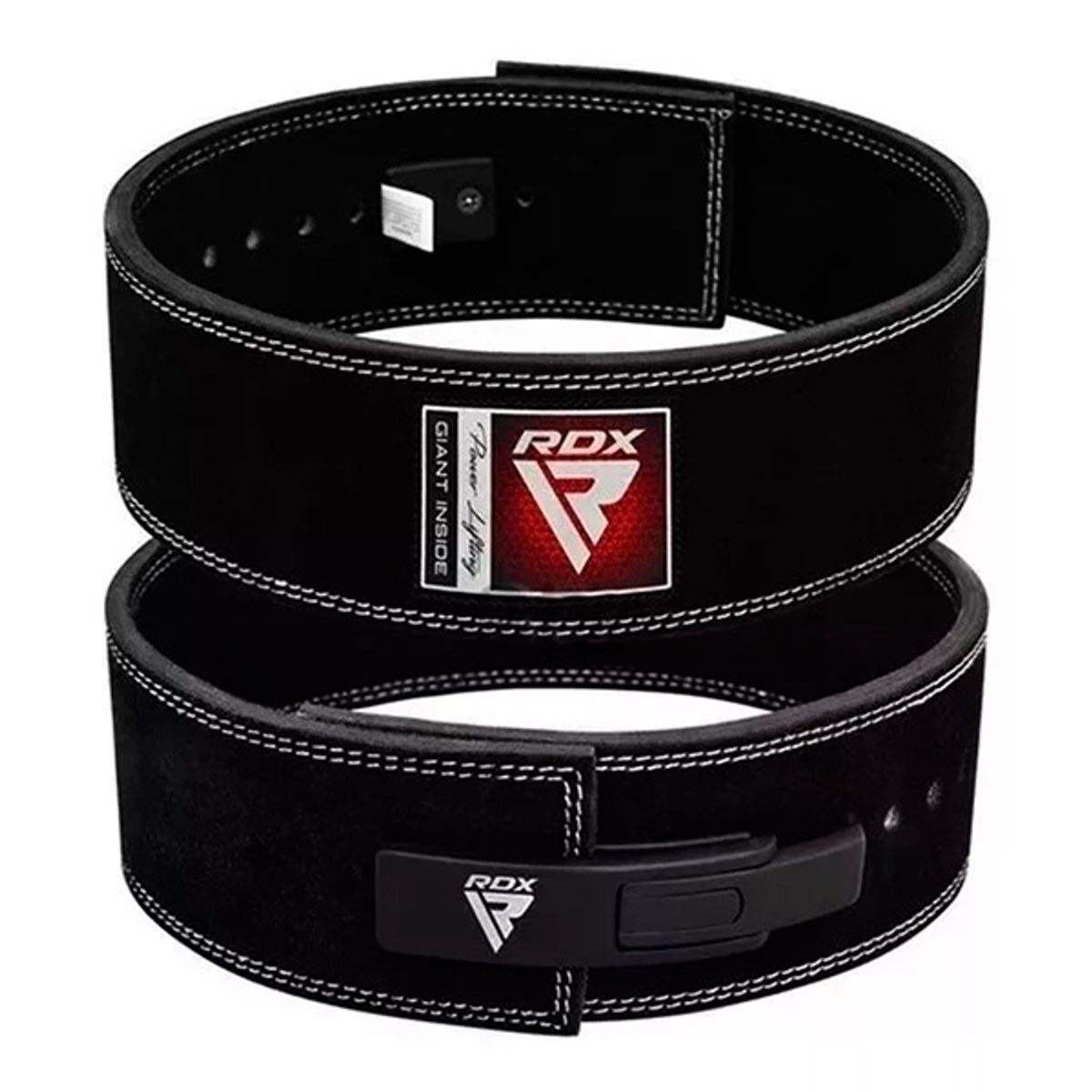 RDX - Cinturón De Levantamiento Rdx Cuero 10 Mm Espesor Wbl-4ln