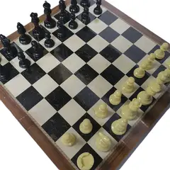 FOURNIER - Tablero de Ajedrez 39 cm + Piezas Original