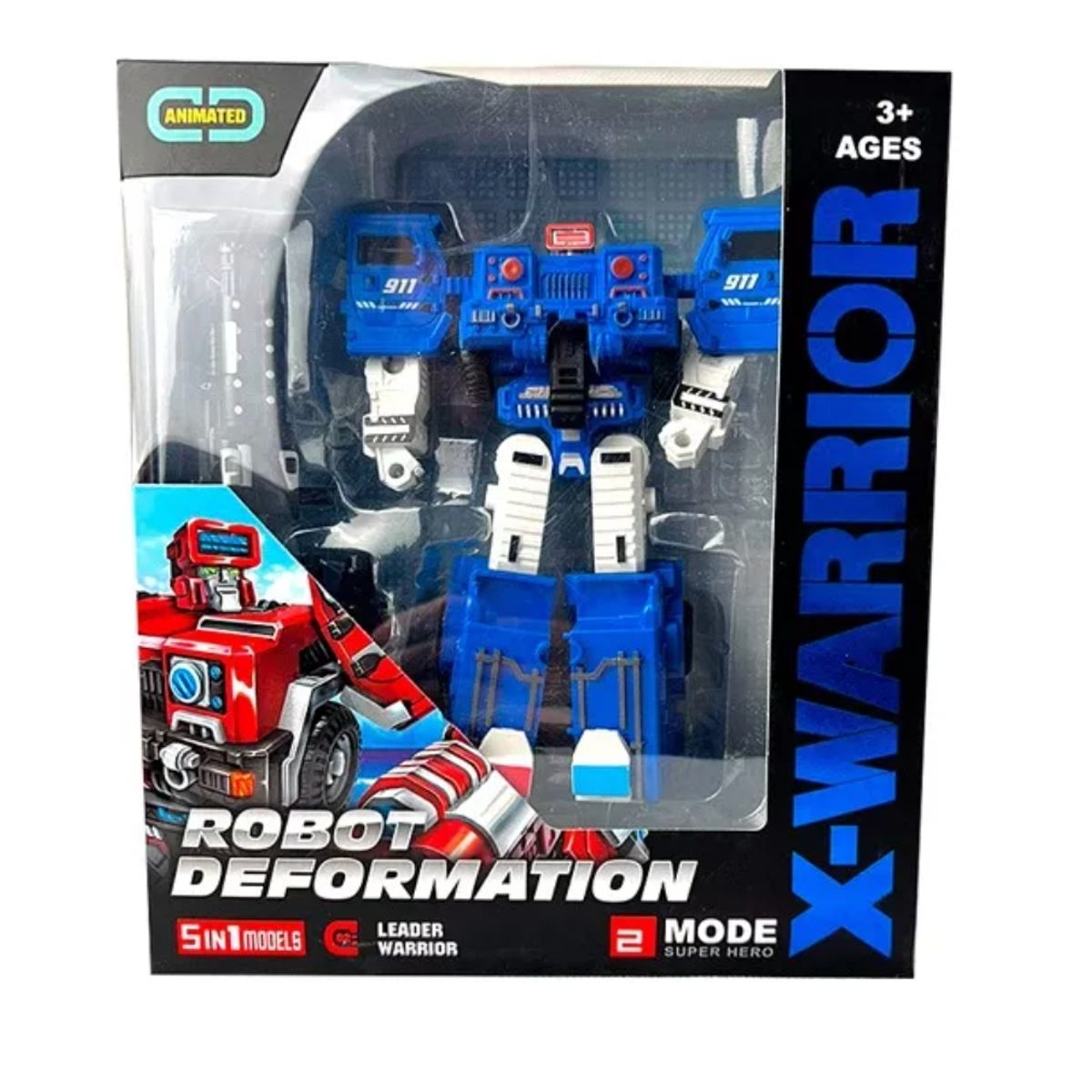 GENERICO - Juguete Robot Transformer X Warrior