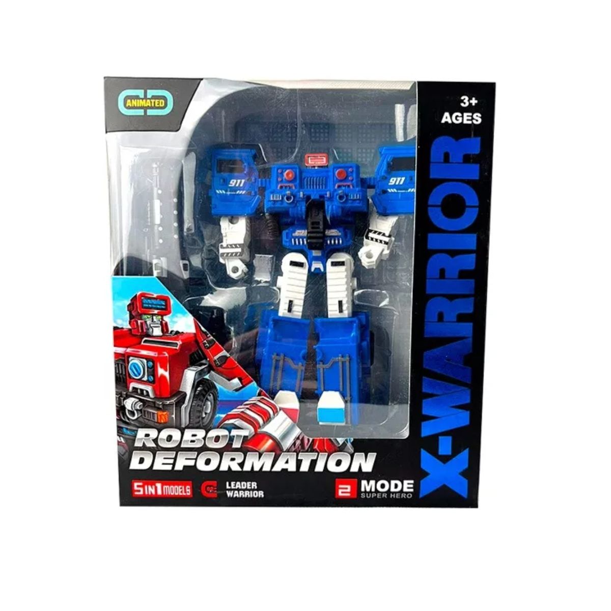 GENERICO - Juguete Robot Transformer X Warrior