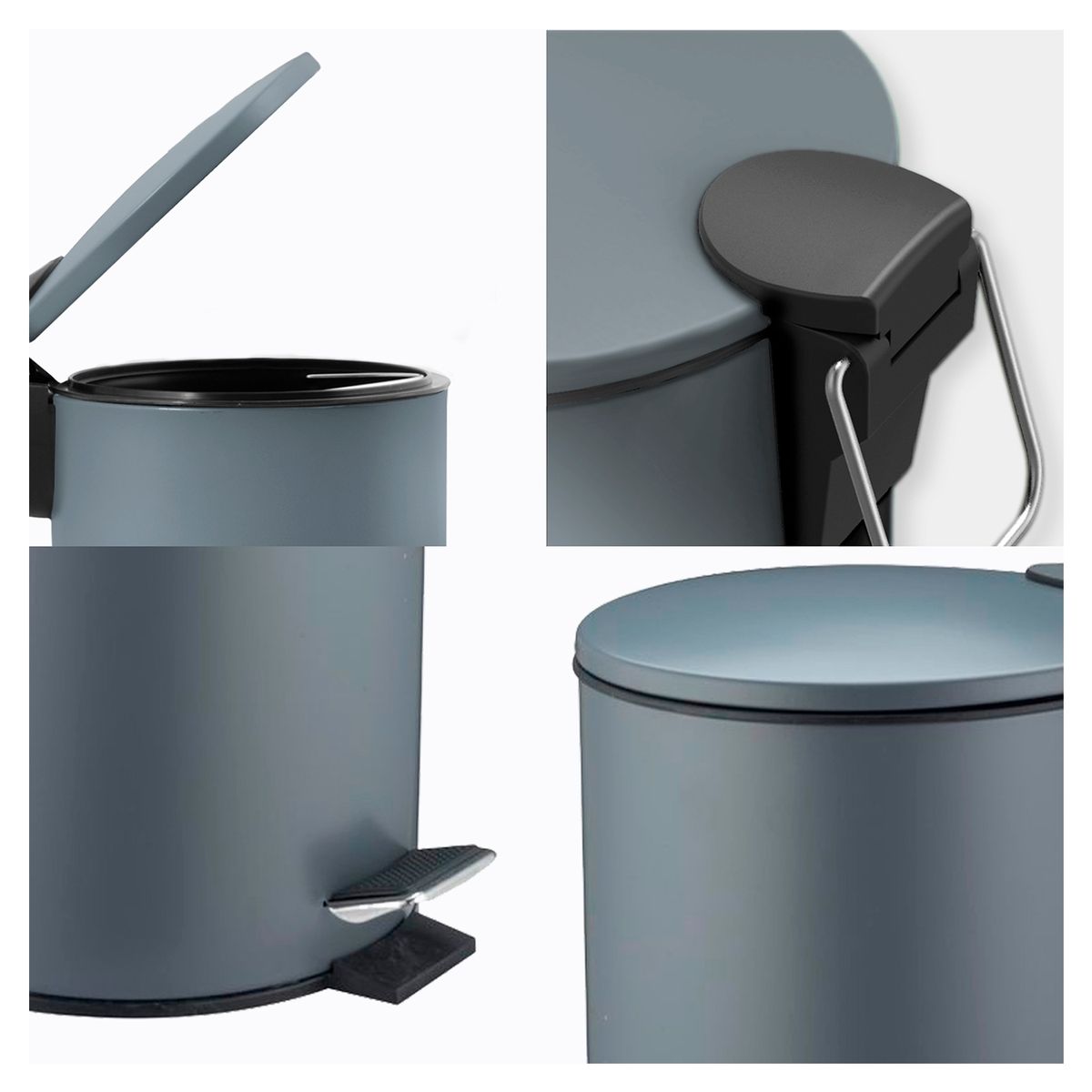 INSPIRACCI - BASURERO 5 L ACERO