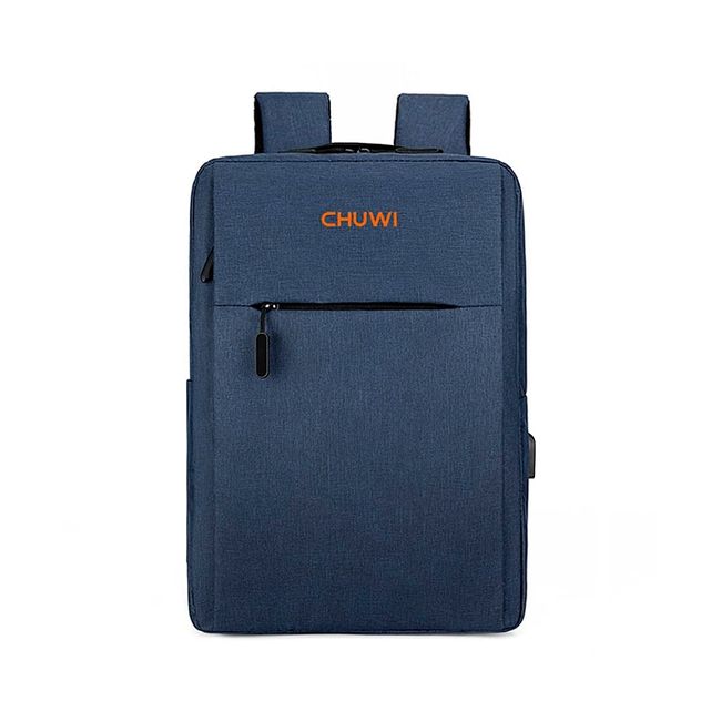 CHUWI - Mochila Tela Impermeable Conector USBColor Neptune Blue