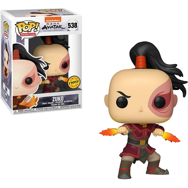 FUNKO - Figura Funko Pop Zuko W/Chase 538 - Avatar FUNKO