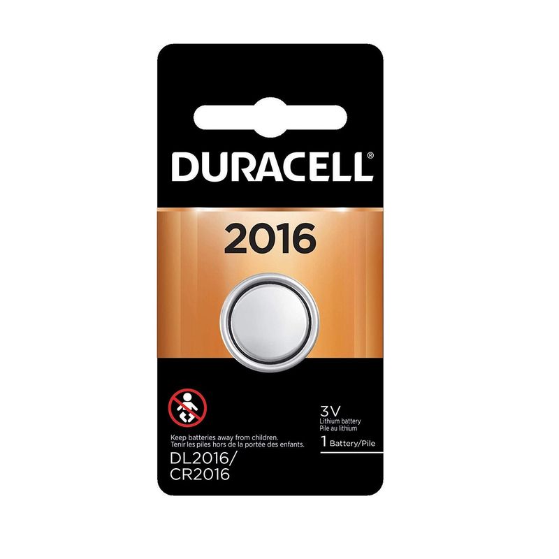 DURACELL - Pila Duracell Especial 2016  3V Larga Duración - Negro