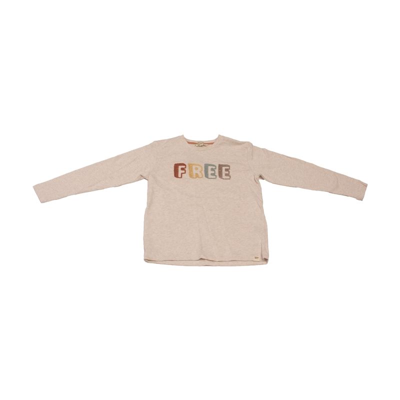 PILLIN - Polera M/L Niño Crudo Pillin PILLIN