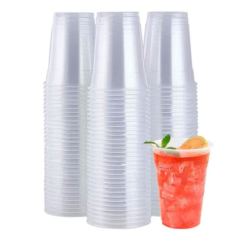 ESHOPANGIE - Vaso Plástico Transparente 500 Ml X 50 Unidades