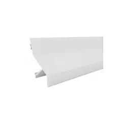 DVP - Quiebravista PVC Lama Z 80mm Blanco 6 mts