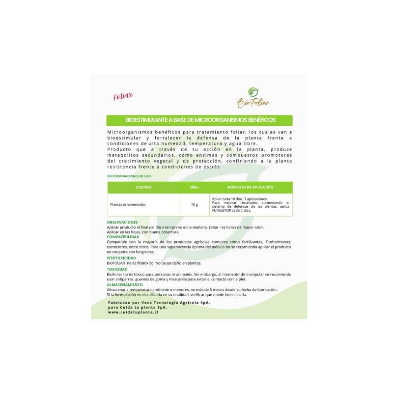 GENERICO - BioFoliar de Cuida Tu Planta