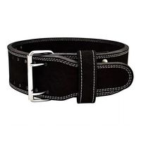 Cinturón De Levantamiento - Cuero Suede - Wbs-4pb