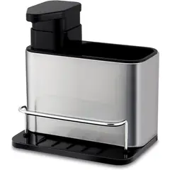 WAKESHOME - Dispensador De Jabon Para Fregadero 3 en 1