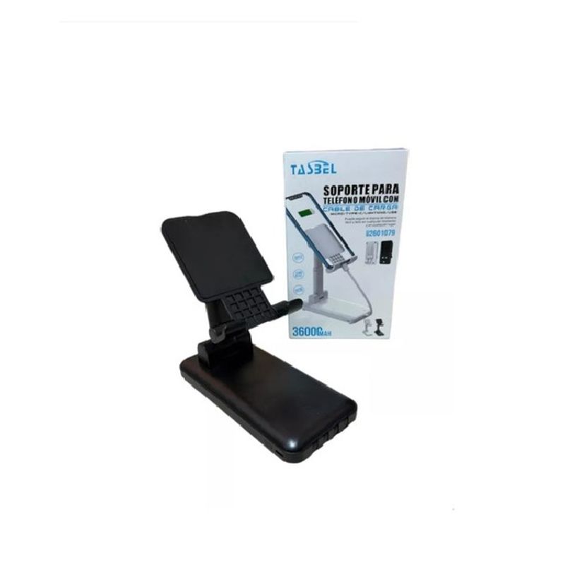 GENERICO - Bateria Portatil Cargador Power Bank 36000mAh Negro
