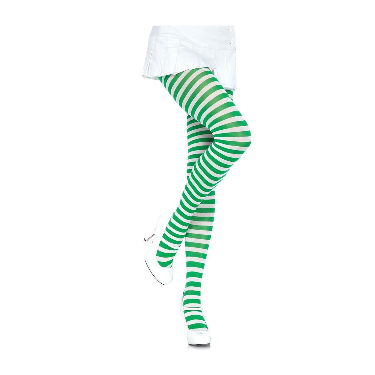 GARSIL - Pantimedias Elasticada Para Mujer - Diseño Rayas - Pantys Medias