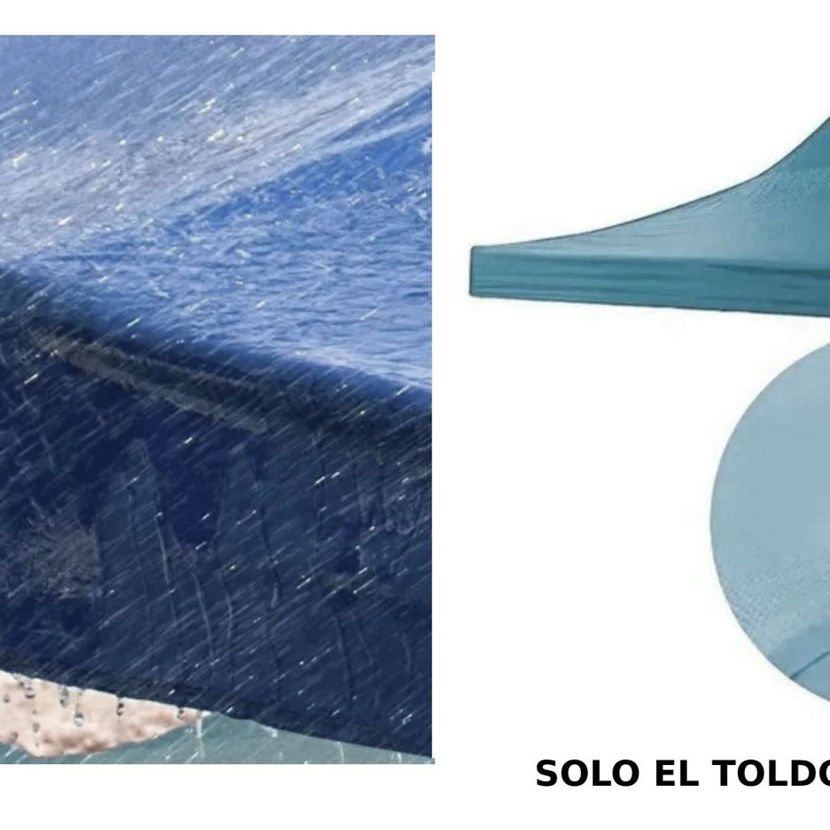 GENERICO - Lona 3X3 Carpa Toldo Impermeable