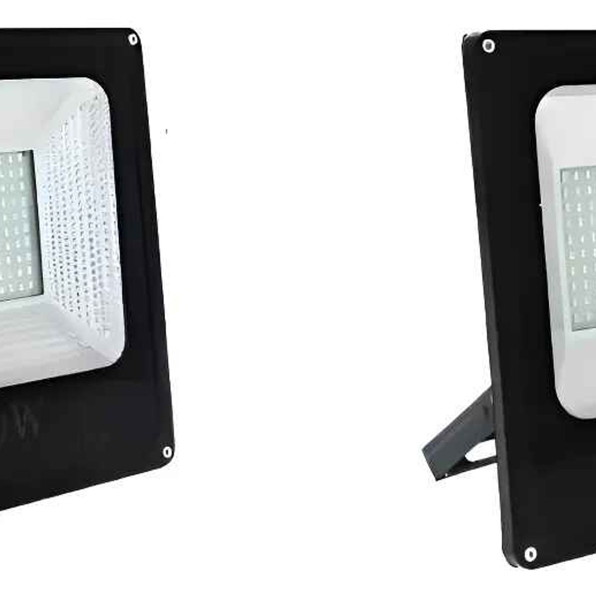 GENERICO - Pack x2 Foco Proyector 200w Ultra Plano Led Frio Resistente Al Agua.