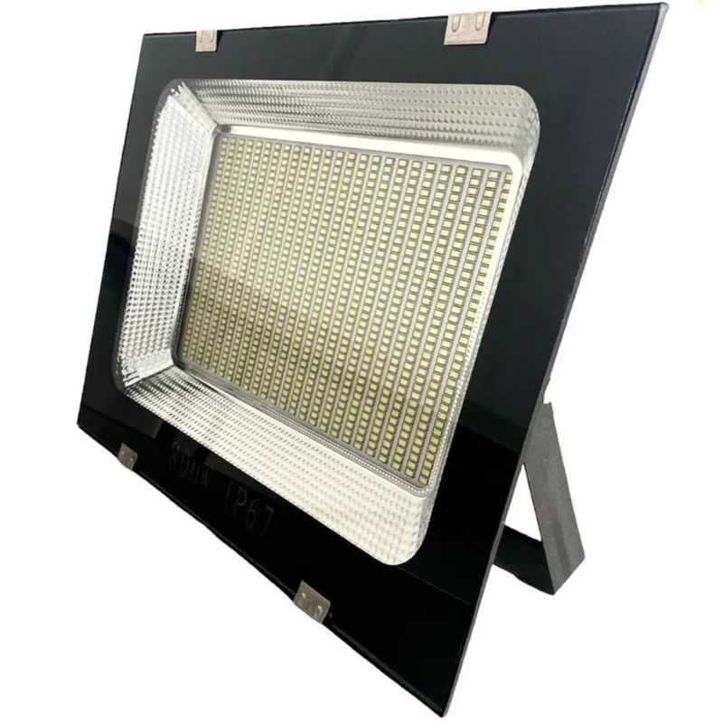 GENERICO - Pack x2 Foco Proyector 400w Ultra Plano Led Frio Resistente Al Agua.