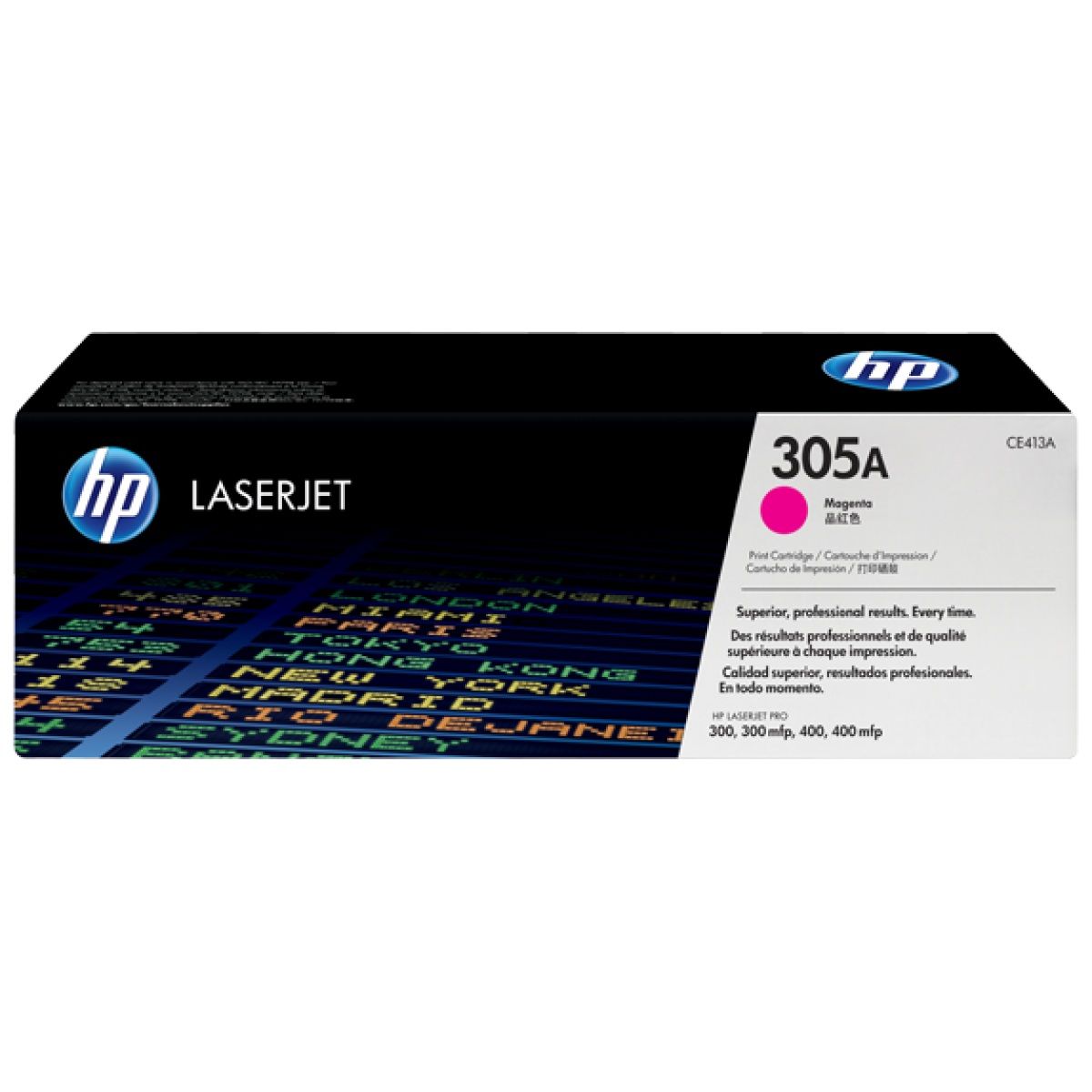 HP - Cartucho Tóner HP 305A 2600 pag LaserJet Magenta Original HP
