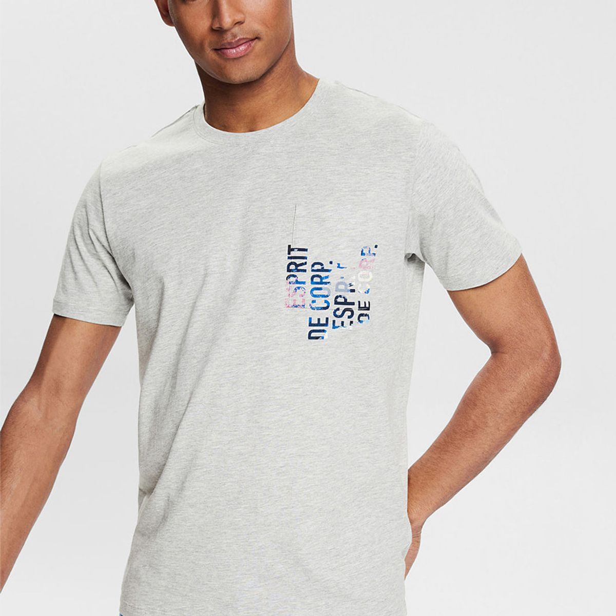 ESPRIT - Polera Cuello Redondo Estampada Hombre Esprit ESPRIT