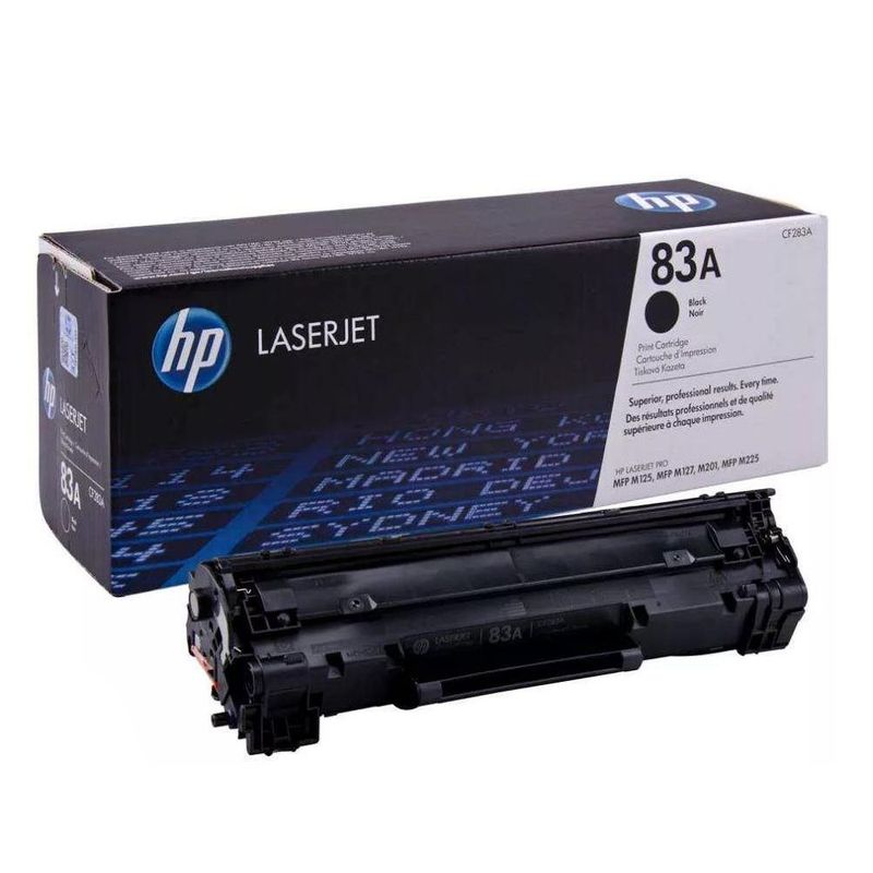 HP - Cartucho Tóner HP 83A Negro 1500 páginas LaserJet Original HP