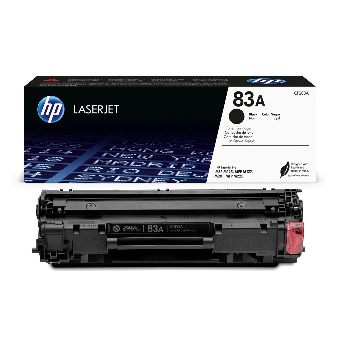 HP - Cartucho Tóner HP 83A Negro 1500 páginas LaserJet Original HP