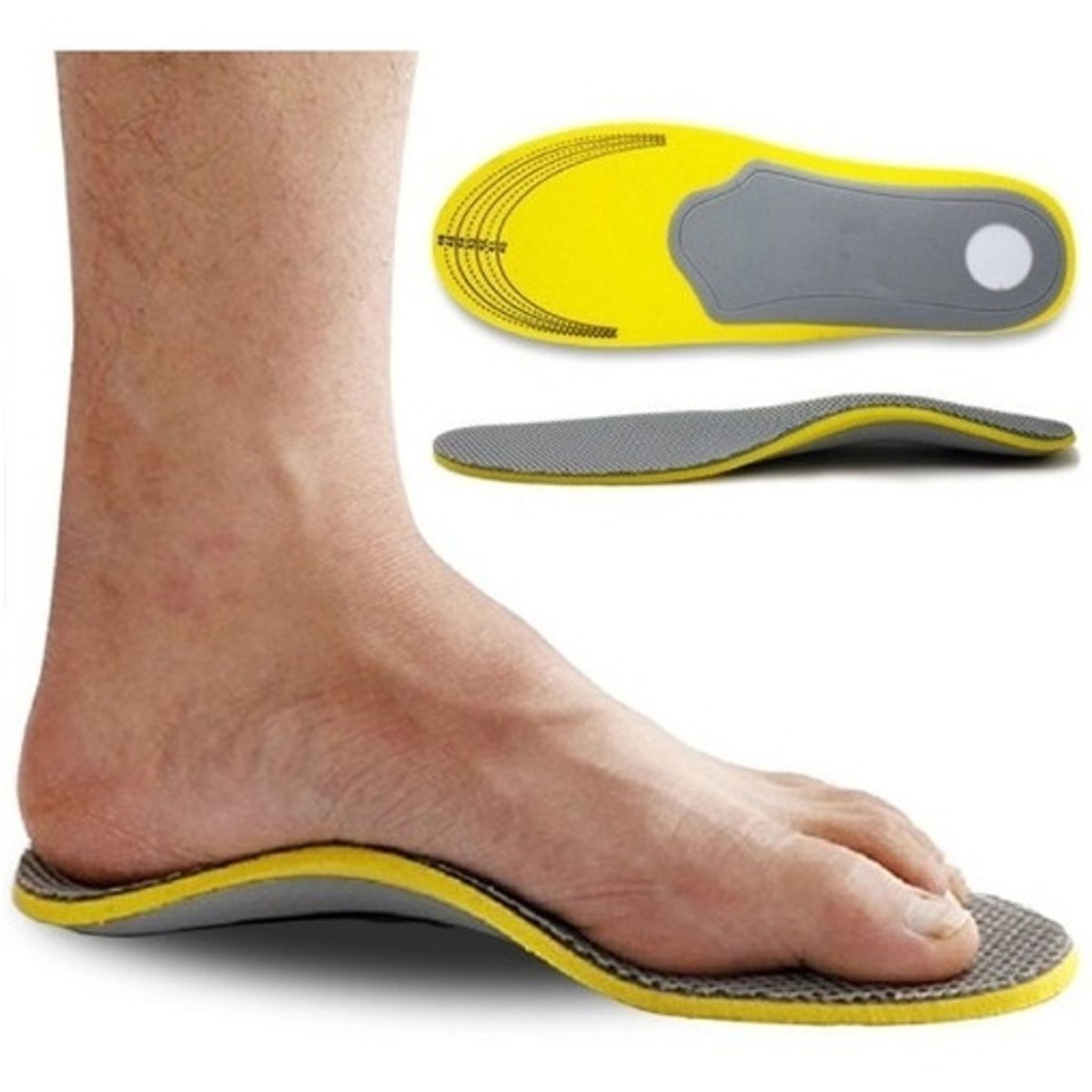 GENERICO - Par Plantilla Para Pie Plano Con Arco