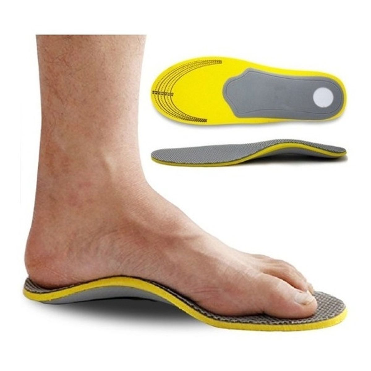 GENERICO - Par Plantilla Para Pie Plano Con Arco