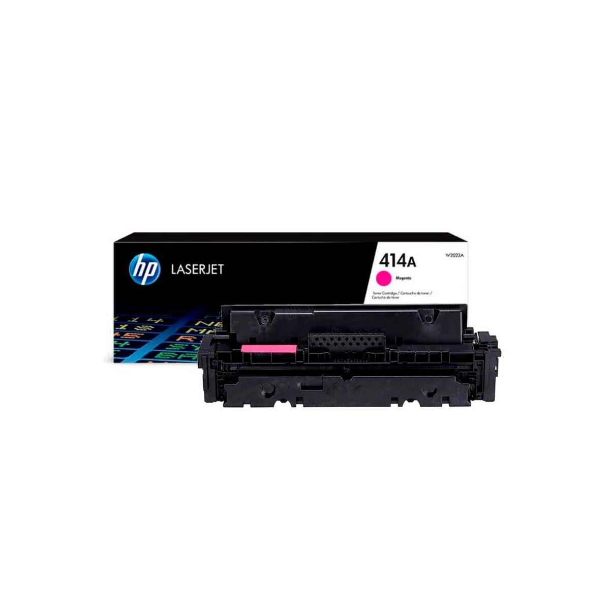 HP - Cartucho Tóner HP 414A 2100 Magenta pag LaserJet Original HP