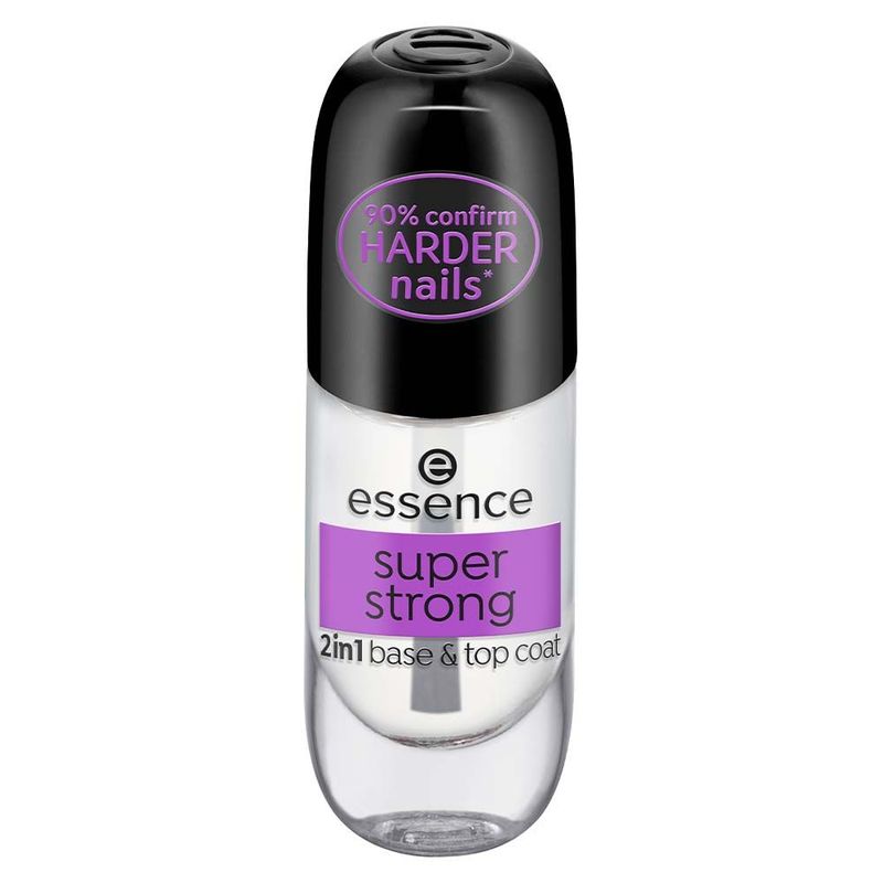 ESSENCE - Base Y Top Coat Esmalte 2 En 1 Super Strong