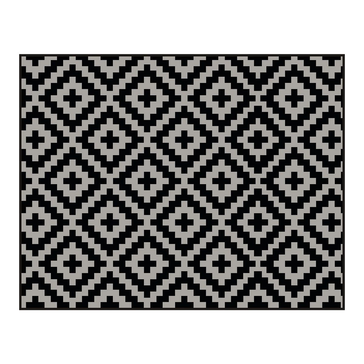 RETELA - Alfombra Vinílica Etnica 1 140x110 cm