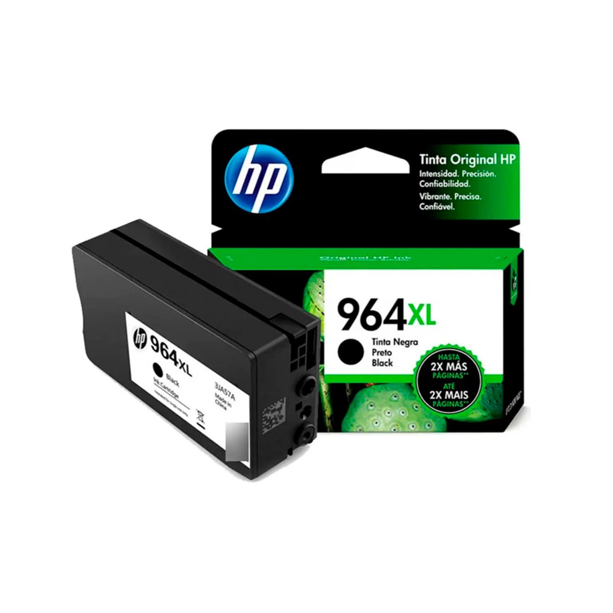 HP - Cartucho Tinta HP 964XL 2000 páginas Negro Original HP