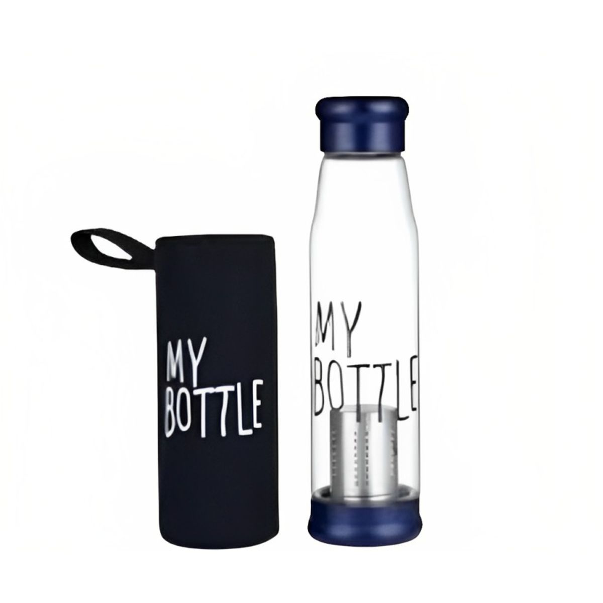 OEM - Botella c infusor 550ml Tapa Color Azul