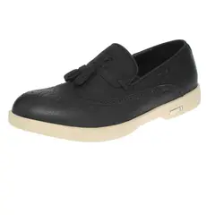 VIA FRANCA - Mocasín Para Hombre Color Negro