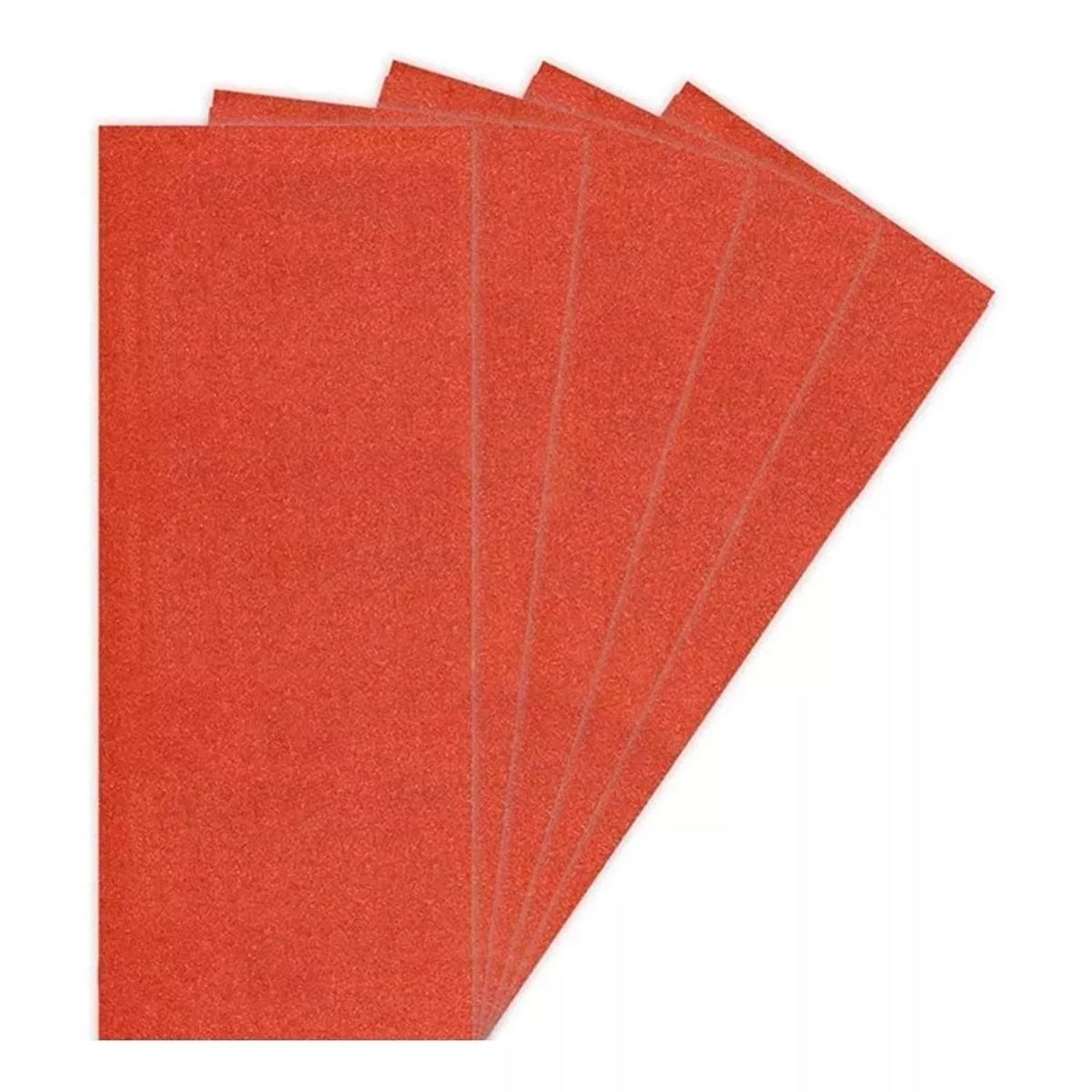 INGCO - 5 Hojas De Lija Para Pulir 90x231mm Grano Variado Ingco