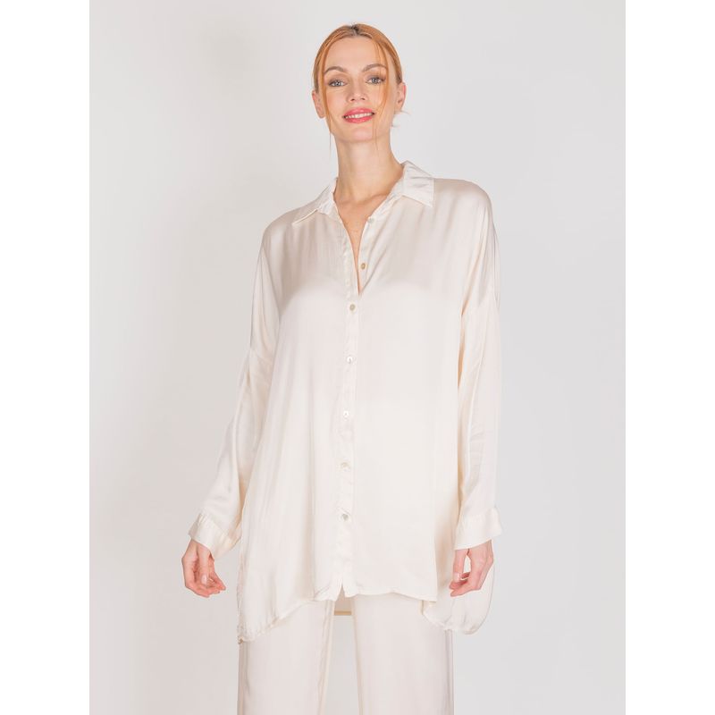 LINEATRE - Blusa Crudo Lineatre