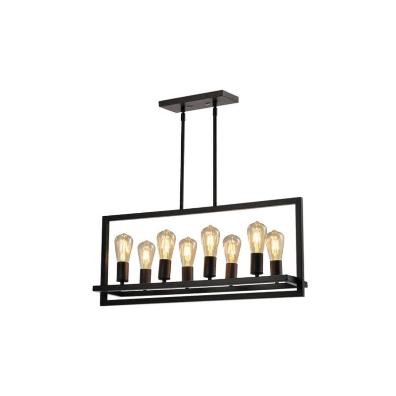 ELECTRICA STORE - LAMPARA COLGANTE 8 CANDELABROS E 27