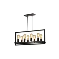 ELECTRICA STORE - LAMPARA COLGANTE 8 CANDELABROS E 27