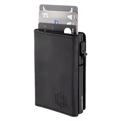 HARDLEY - Billetera Hombre De Cuero Tarjetero Rfid