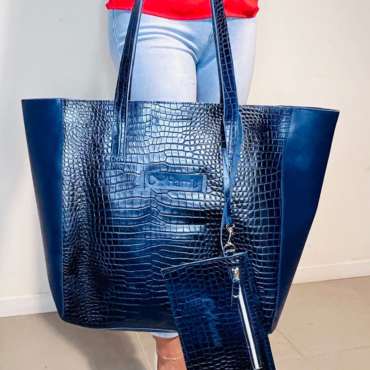 GENERICO - Cartera de Cuero Modelo Catalina Hecho a mano
