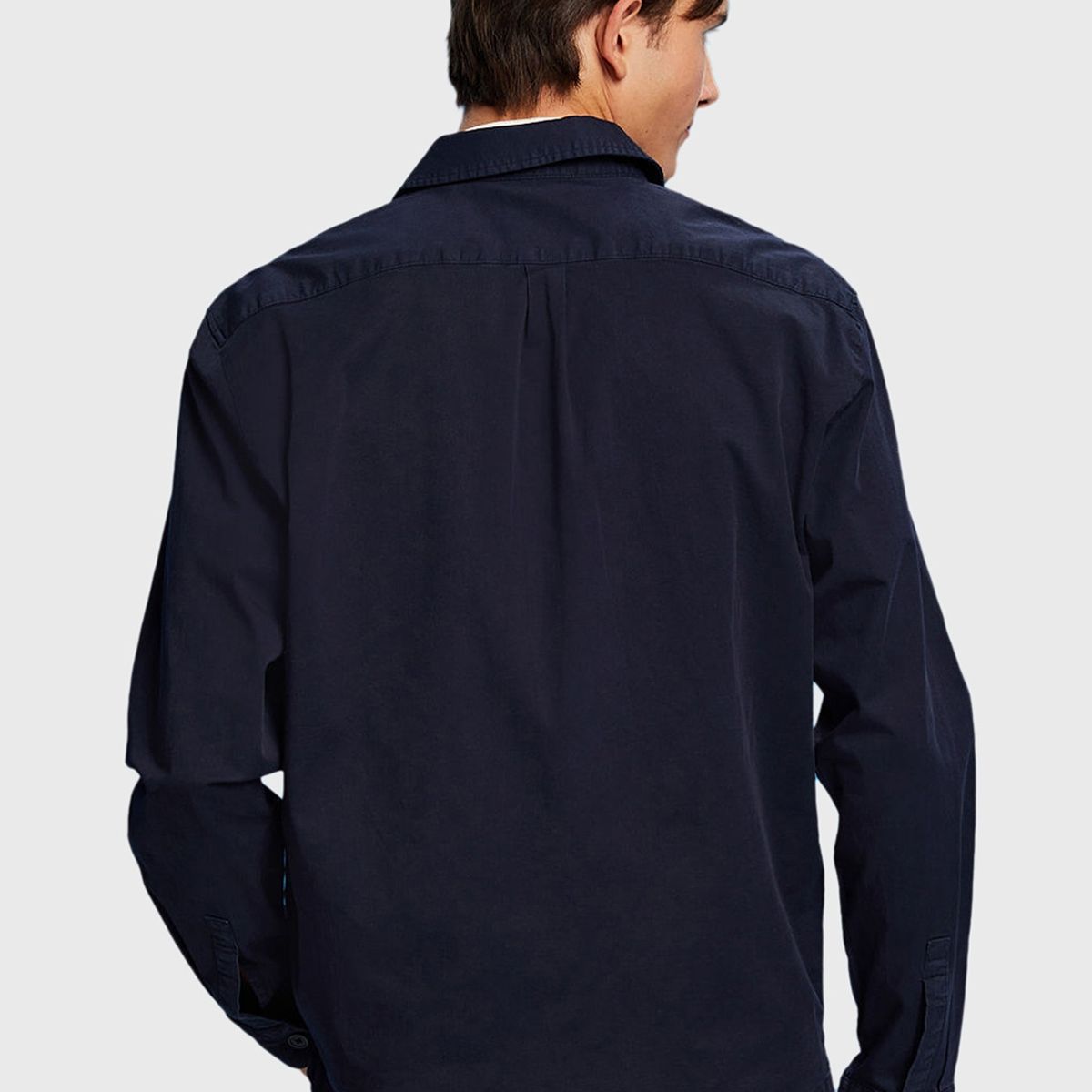 ESPRIT - Camisa De Algodón Con Bolsillos Hombre Esprit ESPRIT